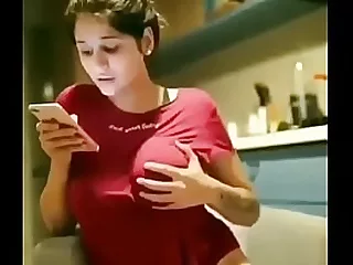 Steaming desi babe shafting big boobs. Bouncy mummy Steaming good-looking heart of hearts